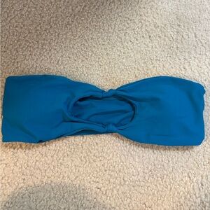 SHEIN Blue Bikini Top